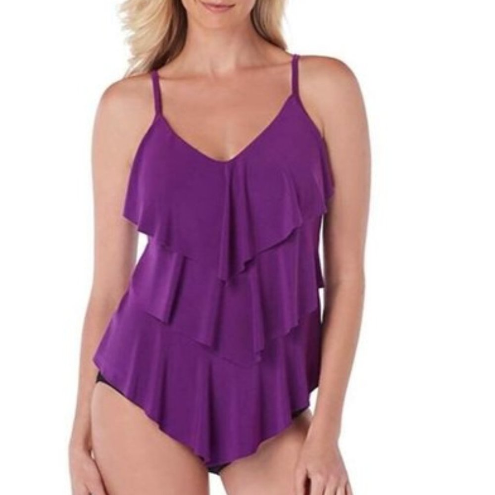 Magicsuit Solid Rita Tankini Top